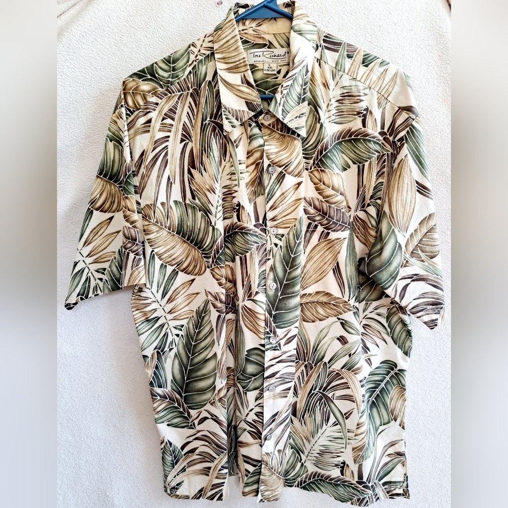 Men's Tori Richard Tropical Button Down Shirt